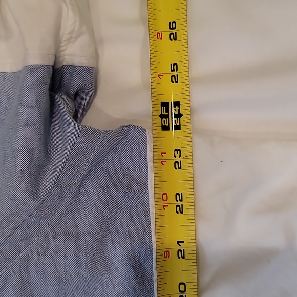 Polo Ralph Lauren White Spellout Classic L/S Button Down Large Oxford - Picture 4 of 5